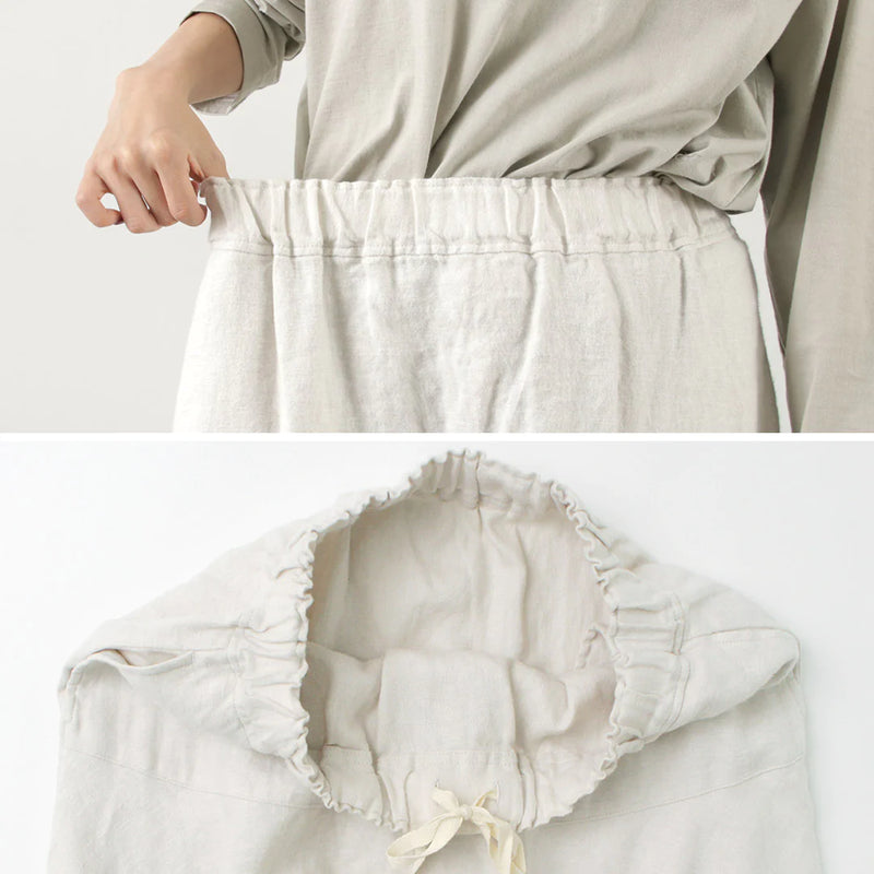 Brushed Linen Skirt