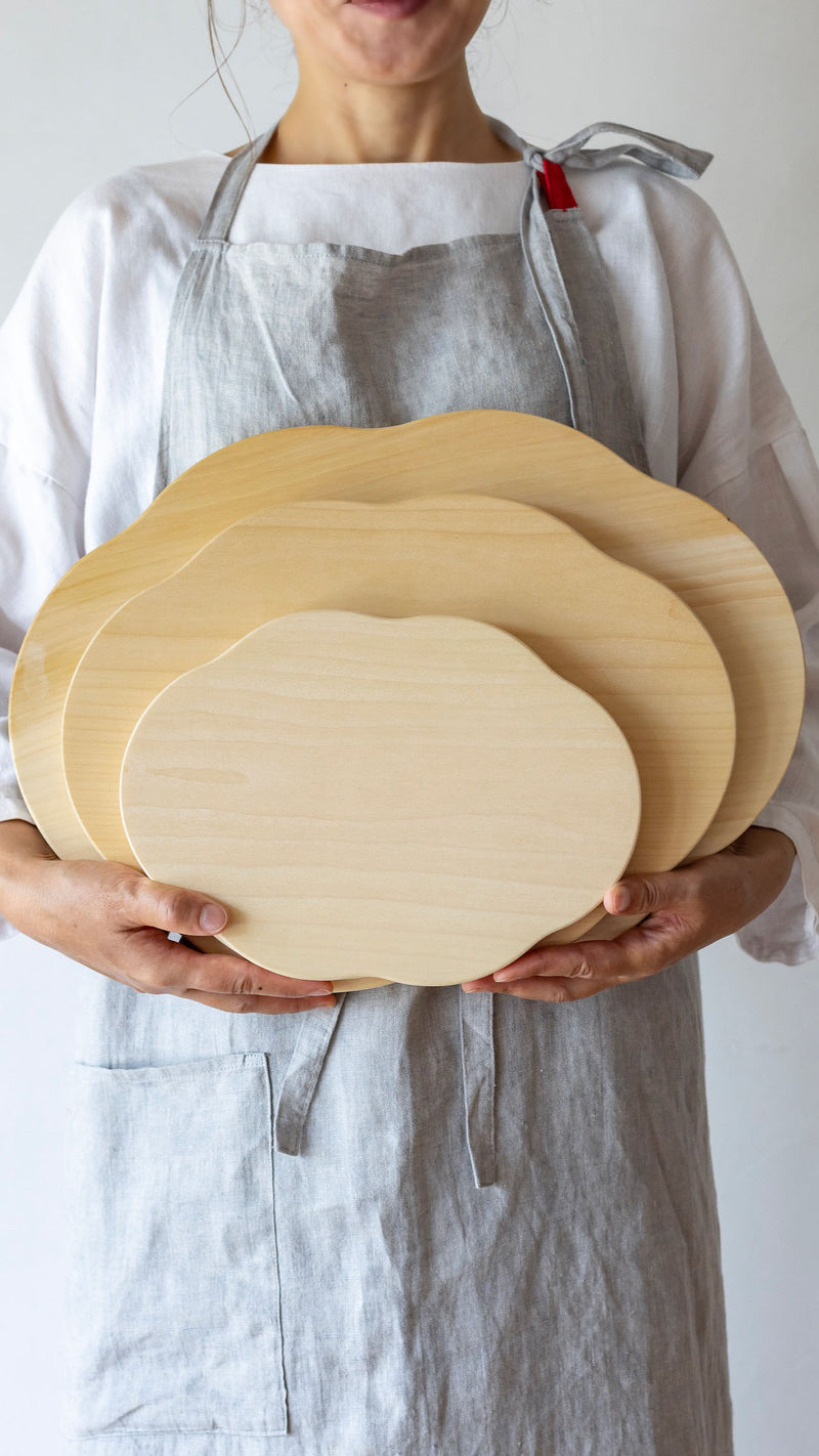 Ginkgo Chopping Board Cloud