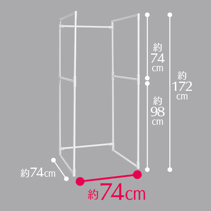 Z Folding Laundry Stand