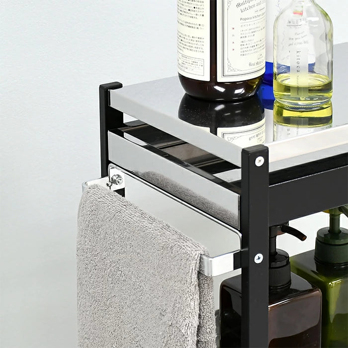 Slim Stainless Steel Kitchen Cart