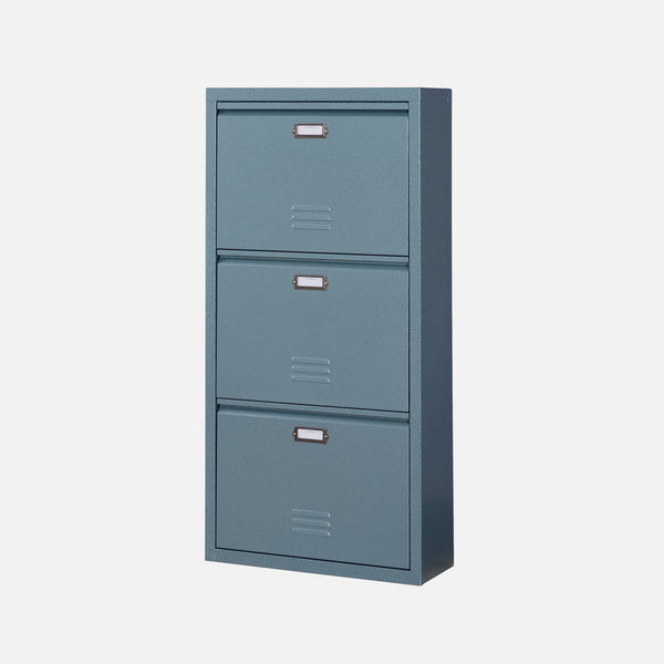 Slim Metal Shoe Storage