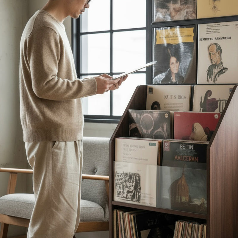 Record Display Rack