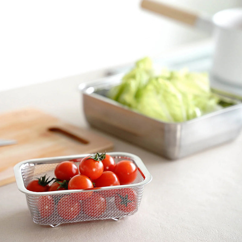 Square Tray & Strainer