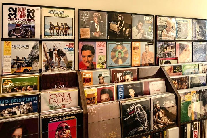 Record Display Rack