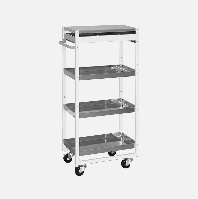Slim Stainless Steel Kitchen Cart