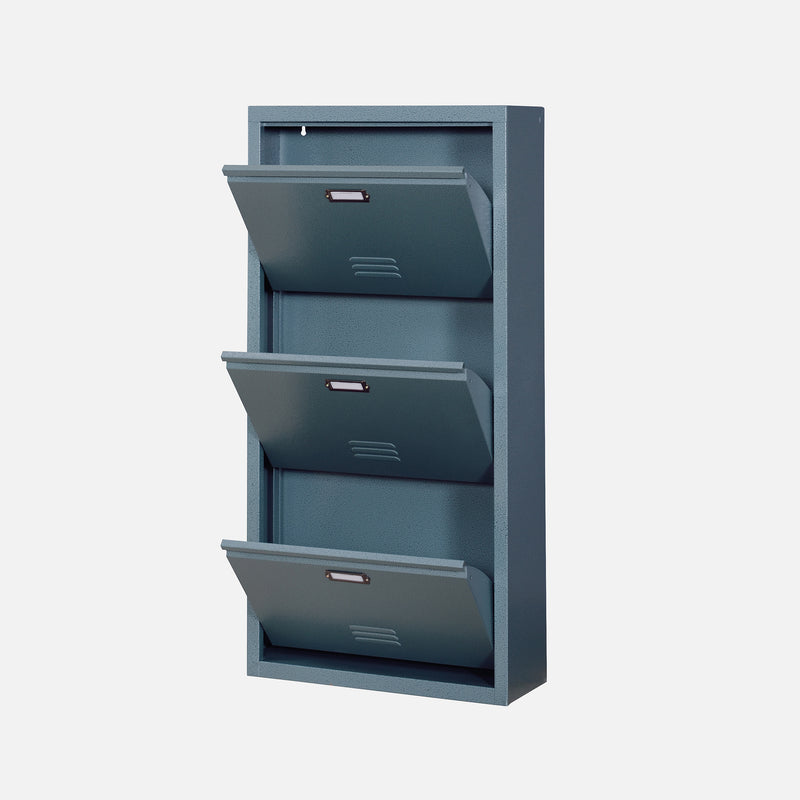 Slim Metal Shoe Storage