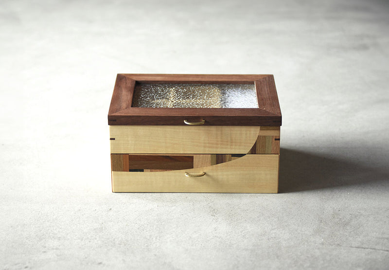 Kirihari Jewelry Box Showa Glass Edition