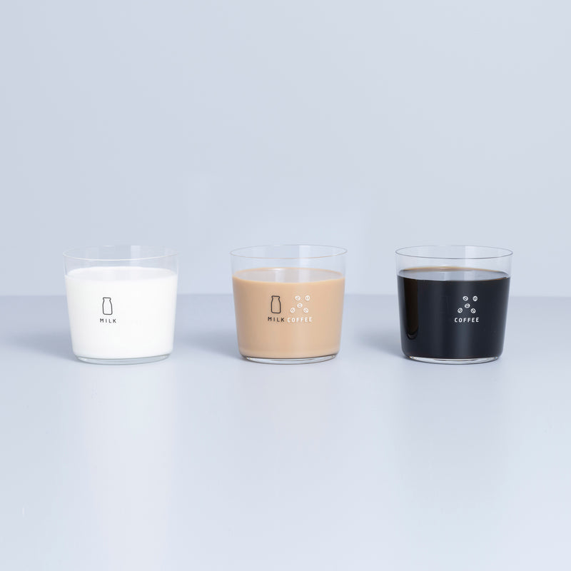Coffee & Milk Glass
