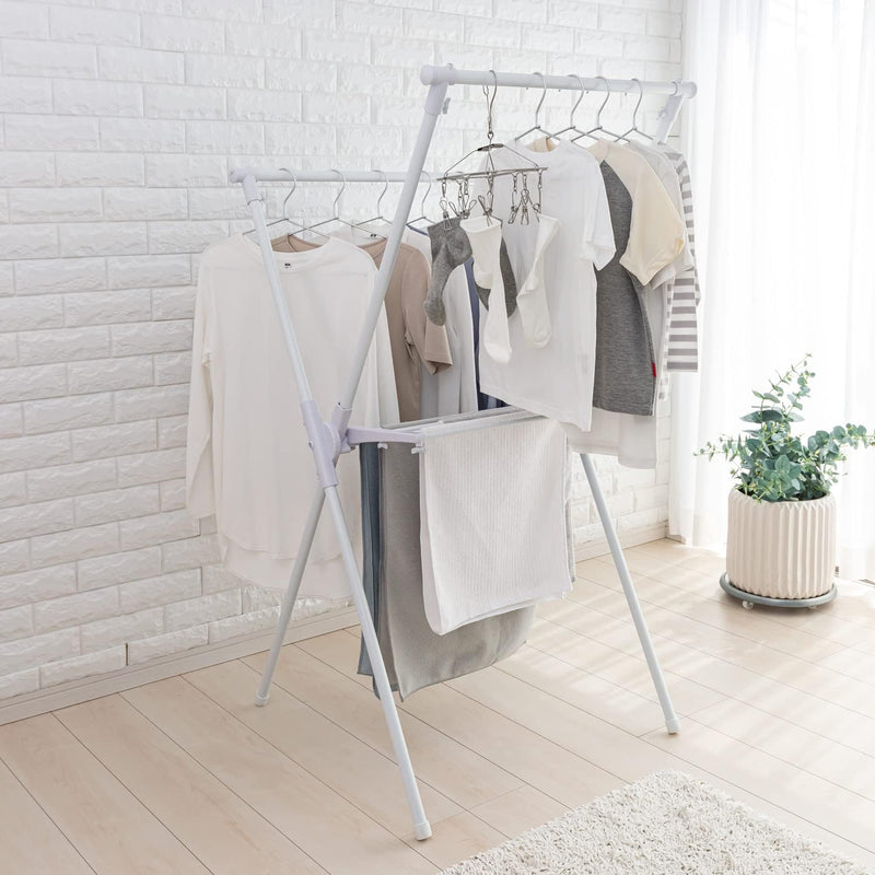 X Folding Laundry Stand