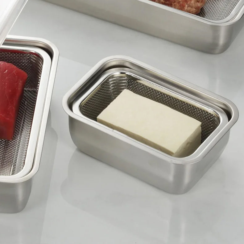 Square Tray & Strainer