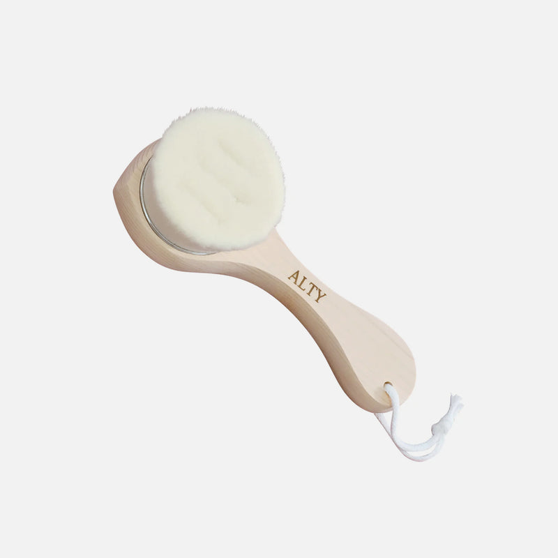 Mini handle body brush