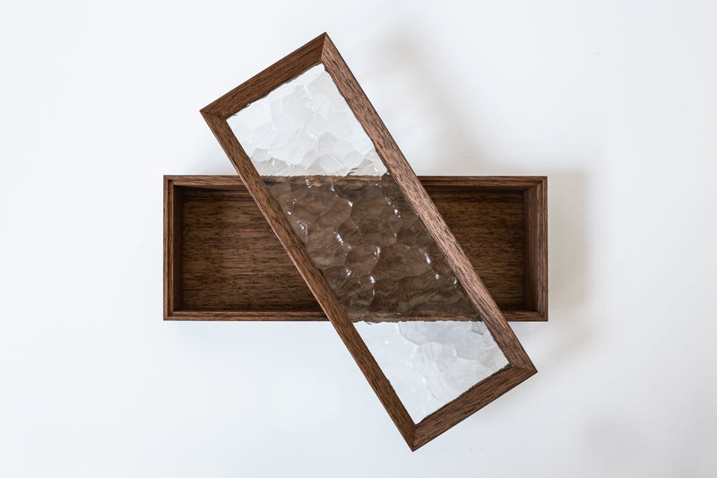 Glass Wooden Case