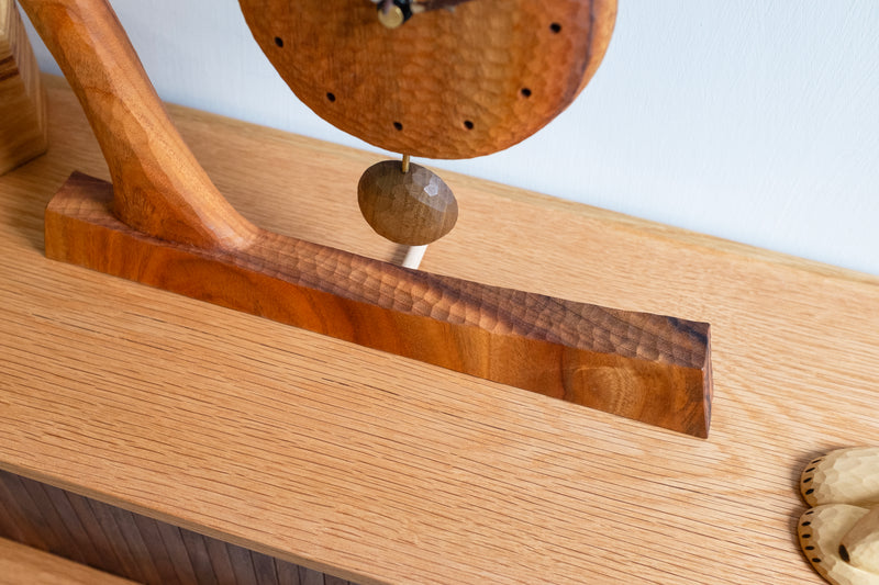 Pendulum Table COME IN' 工藝 | Handcrafted Wooden Pendulum Table Clock – COME IN' LIVING ...
