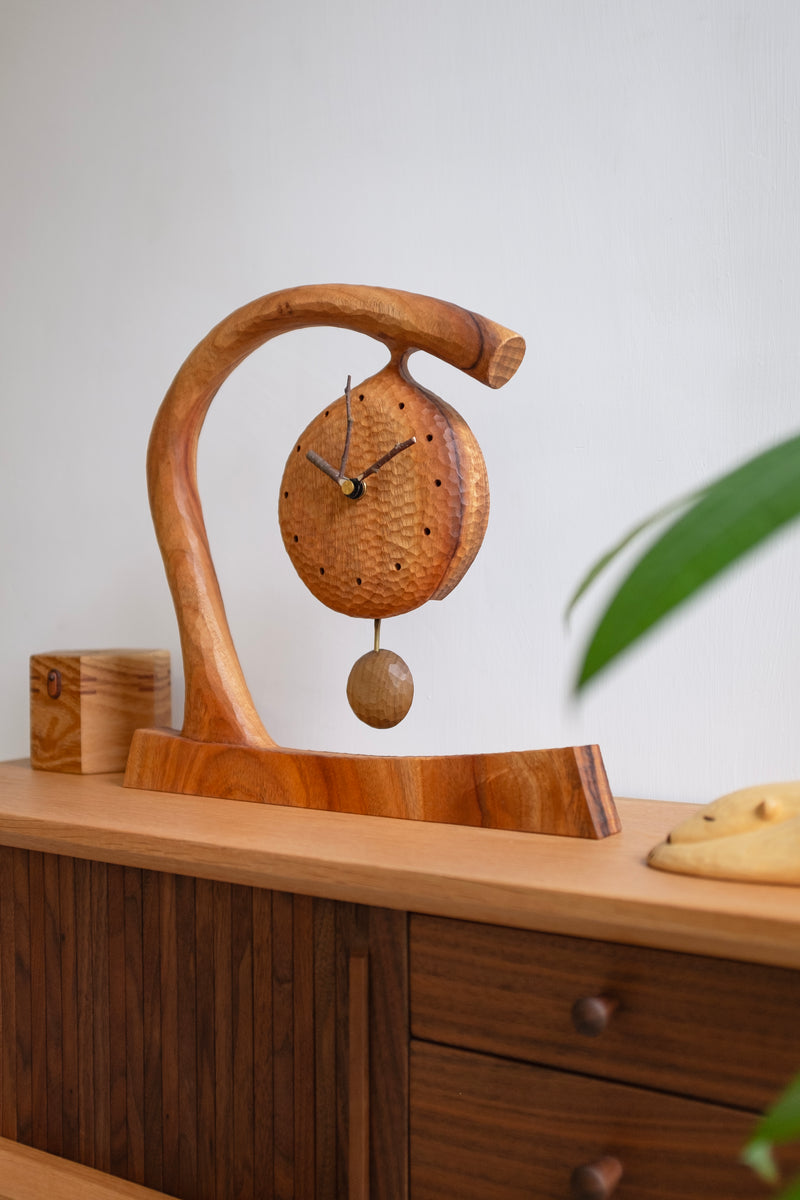 Pendulum Table COME IN' 工藝 | Handcrafted Wooden Pendulum Table Clock – COME IN' LIVING ...