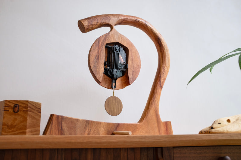 Pendulum Table COME IN' 工藝 | Handcrafted Wooden Pendulum Table Clock – COME IN' LIVING ...