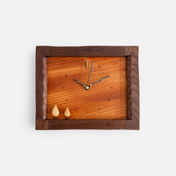 Forest Handcrafted Wooden Clock