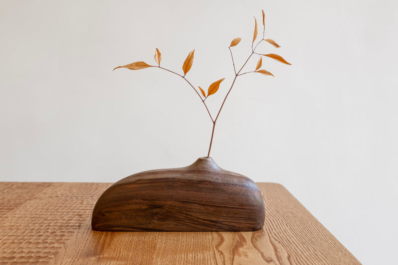 Flower Vase Walnut