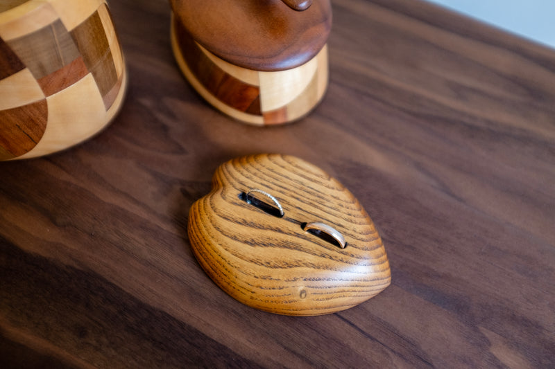 Handcrafted Hreat Ring Holder