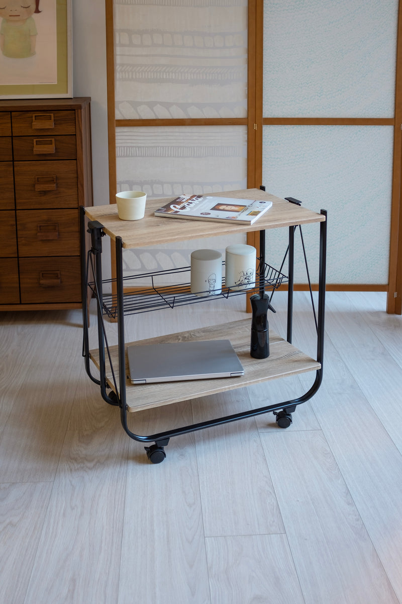 UltraThin Folding Trolley Cart