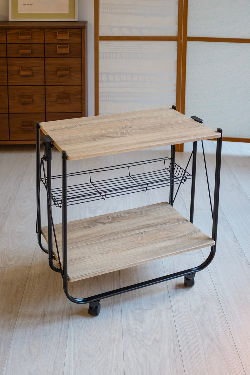 UltraThin Folding Trolley Cart