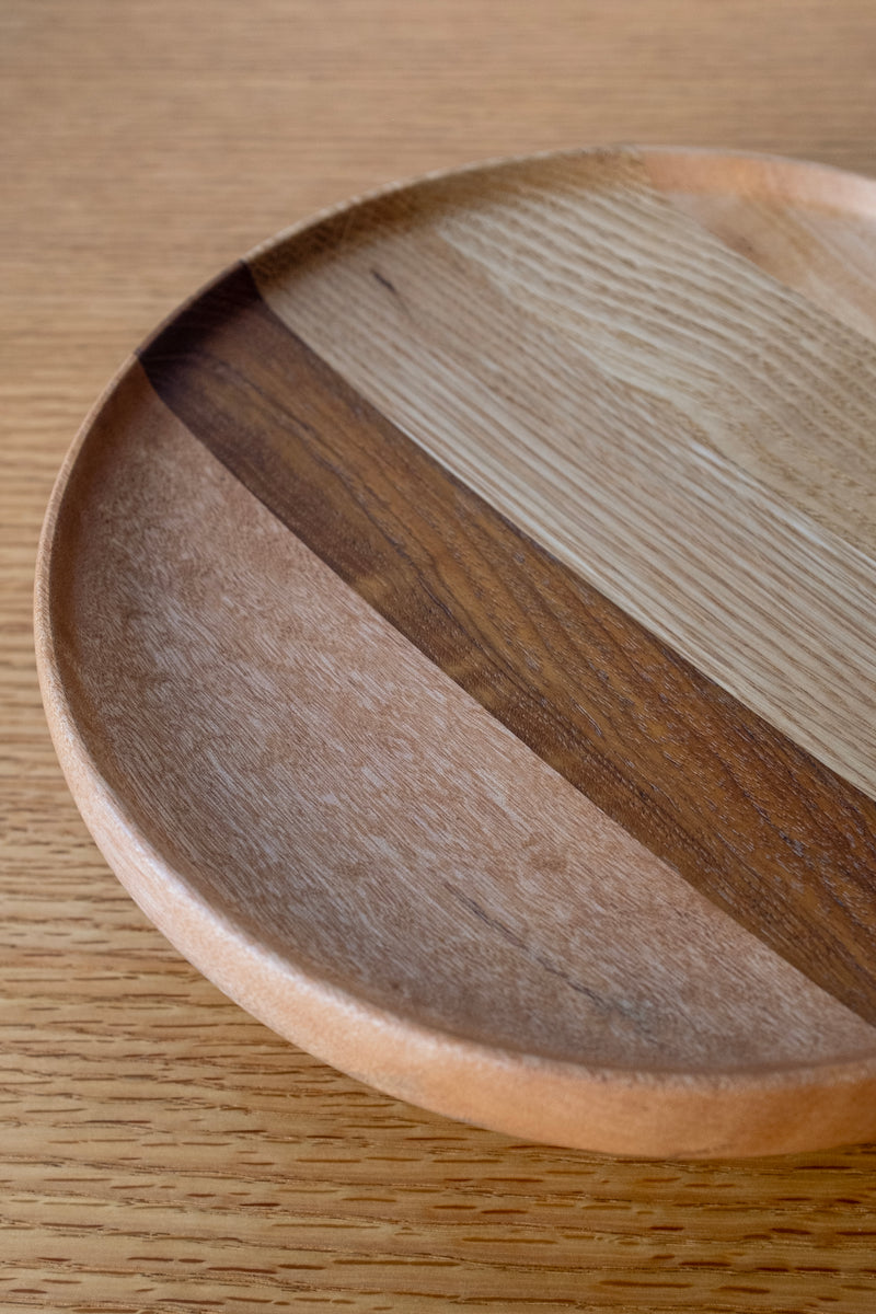 Wooden Inlay Fruit Plate 21