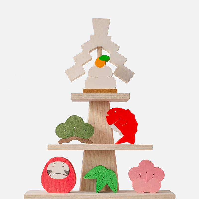 New Year Lucky Charm Stage Tree