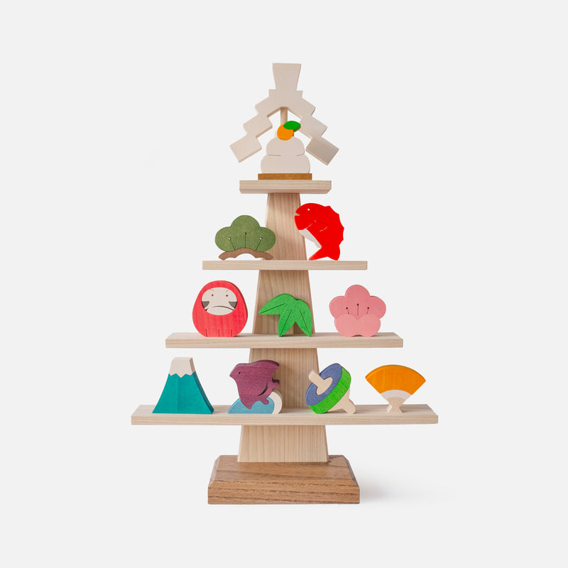 New Year Lucky Charm Stage Tree