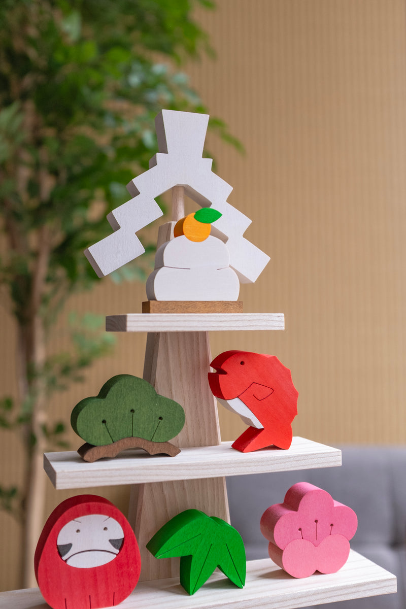 New Year Lucky Charm Stage Tree