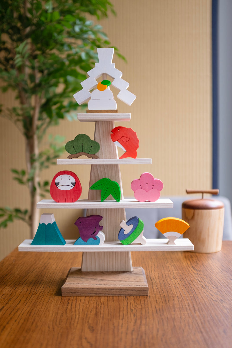 New Year Lucky Charm Stage Tree