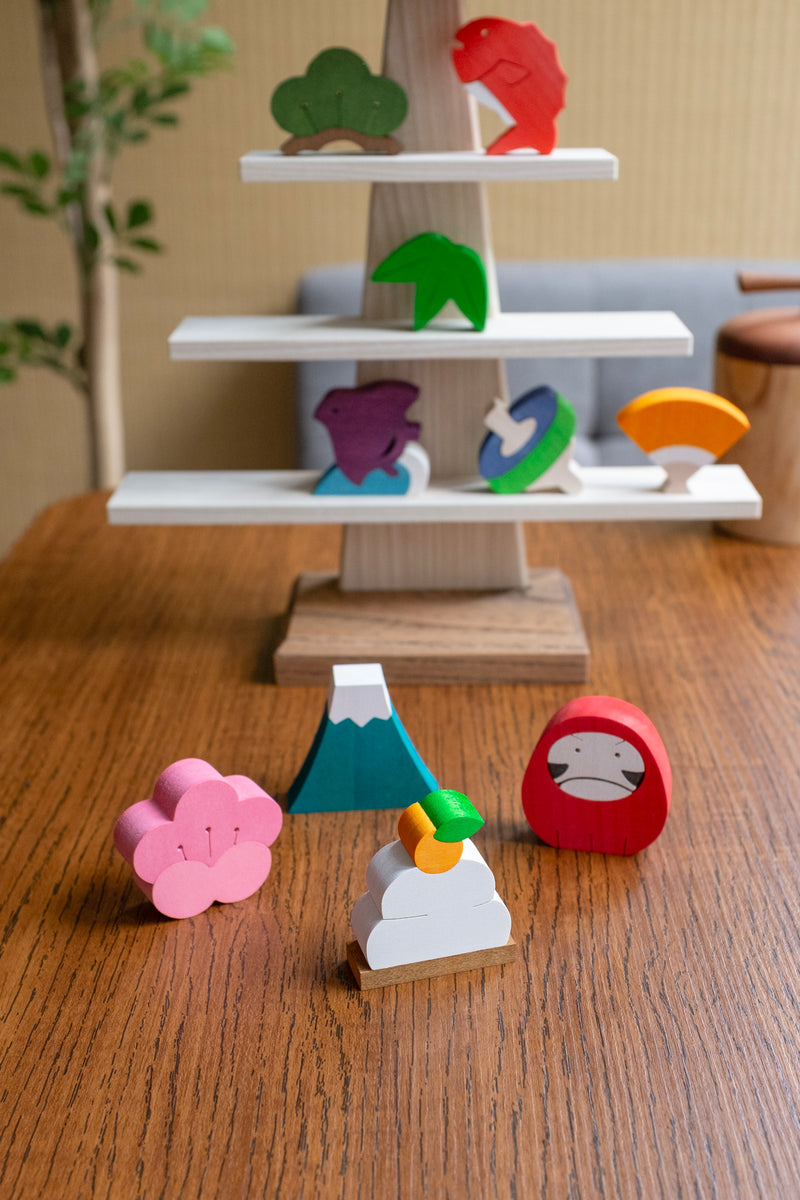 New Year Lucky Charm Stage Tree