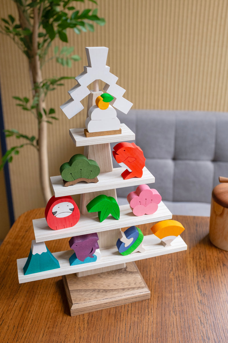 New Year Lucky Charm Stage Tree