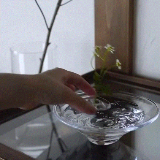 Floating Vase Ripple 2-piece Set