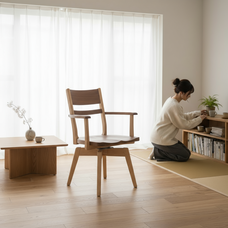 Sign Swivel Armchair