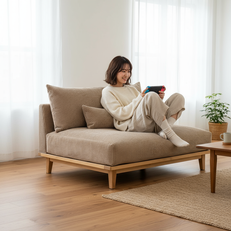 Happiness Sofa Corduroy