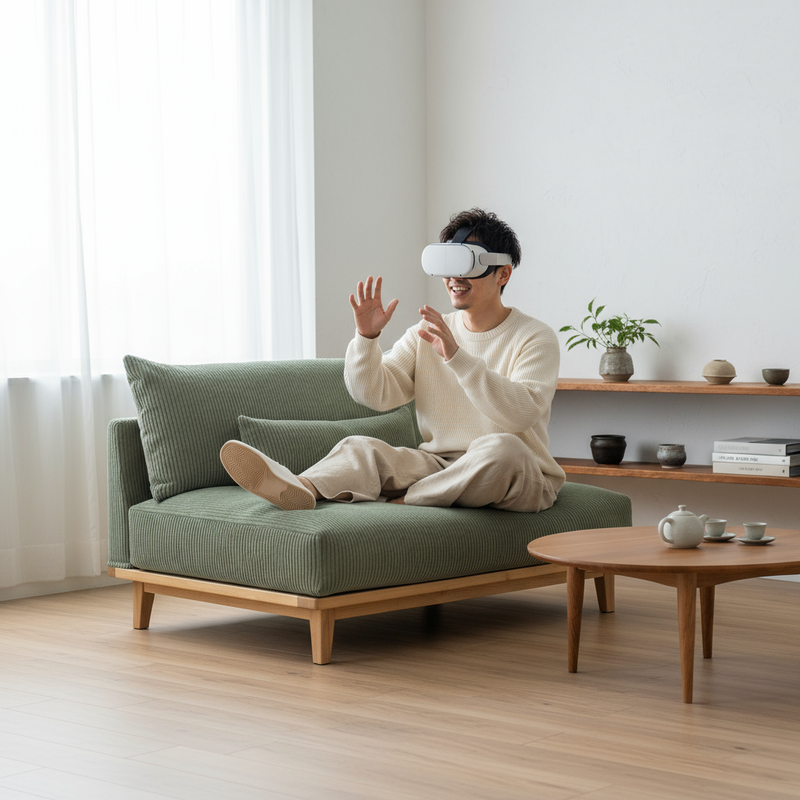 Happiness Sofa Corduroy