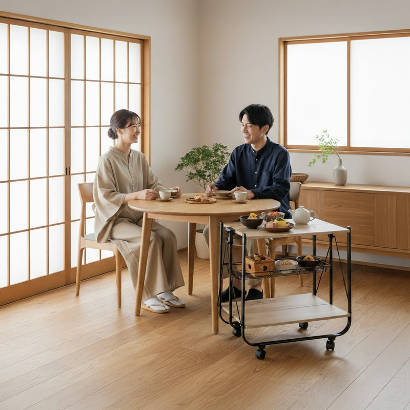UltraThin Folding Trolley Cart