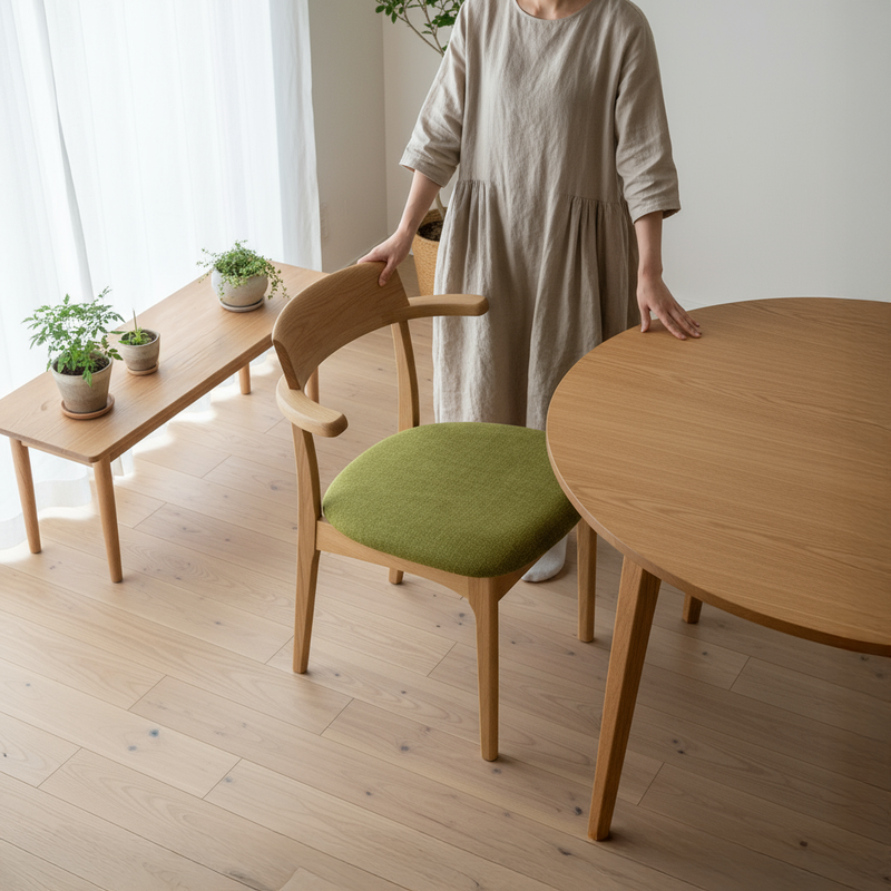 Perches Half Arm Chair