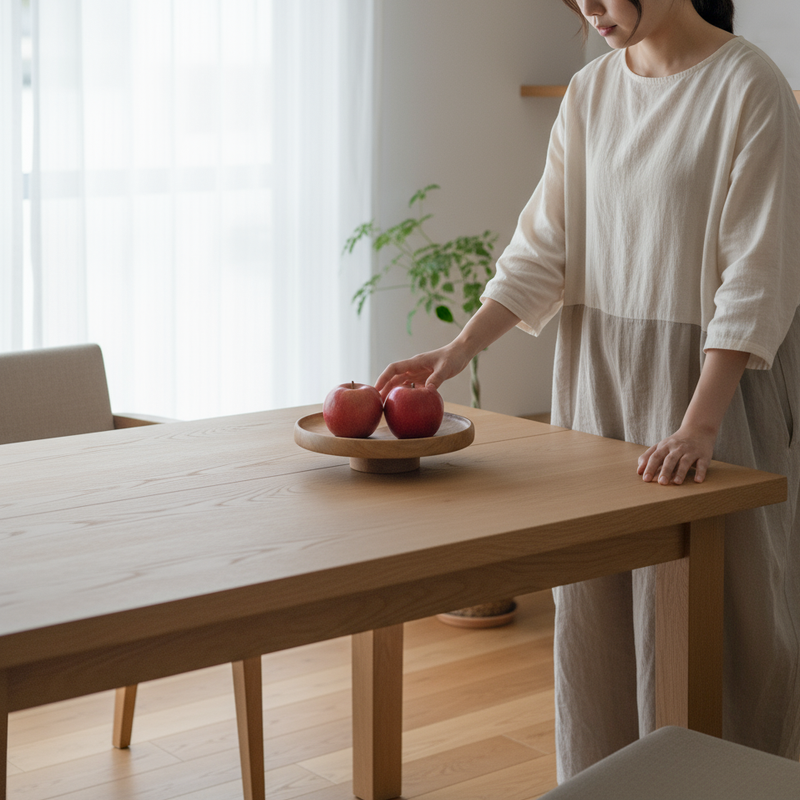 Wooden Inlay Fruit Plate 21