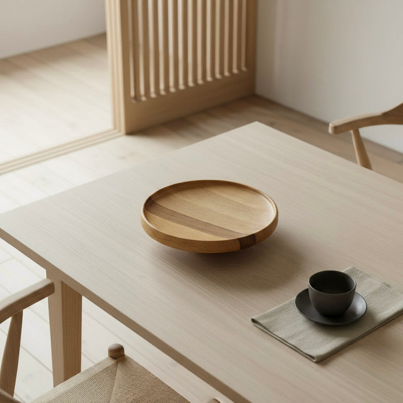 Wooden Inlay Fruit Plate 21