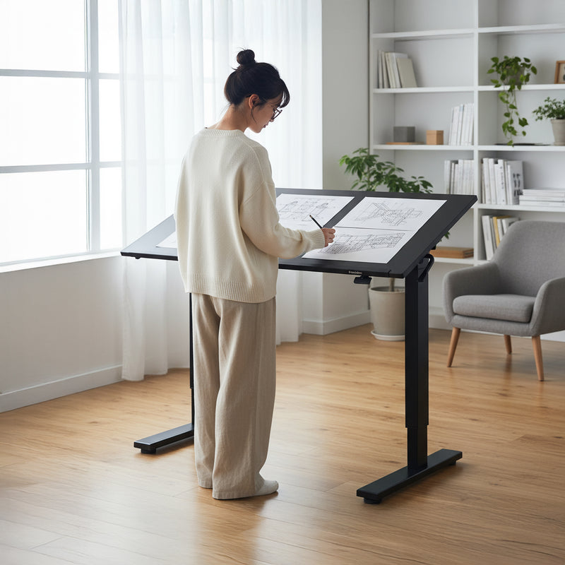 Gas Lifting Tilt Desk