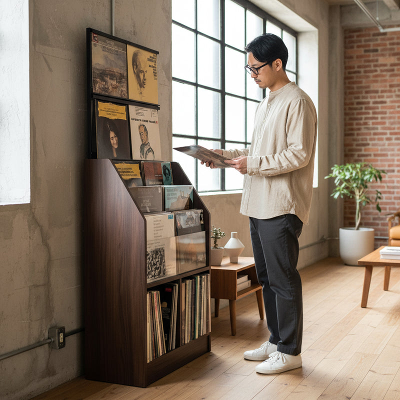 Record Display Rack