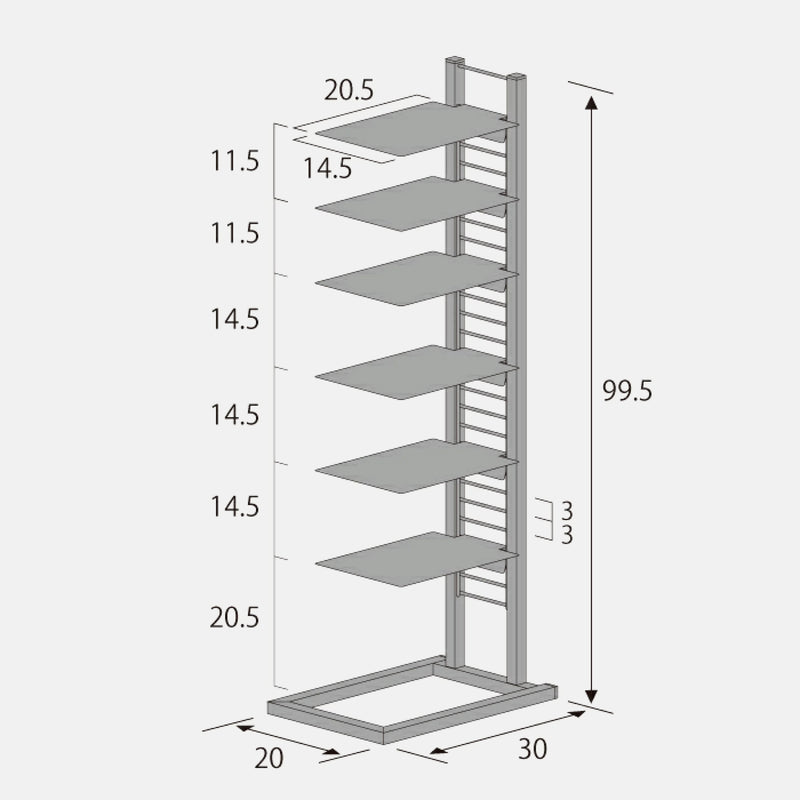 Float Shoe Rack