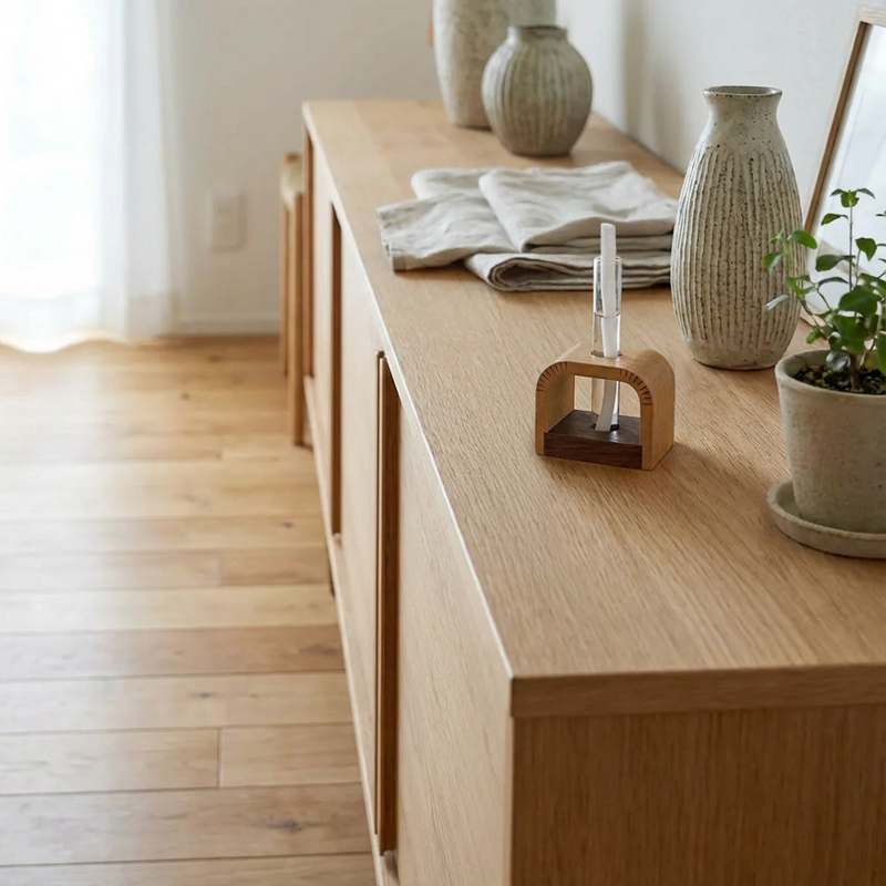 Luna Essential Oil Tube Wood Stand