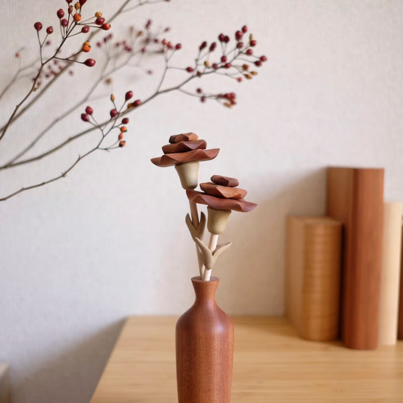 Wooden Carnation