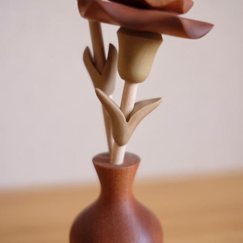 Wooden Carnation