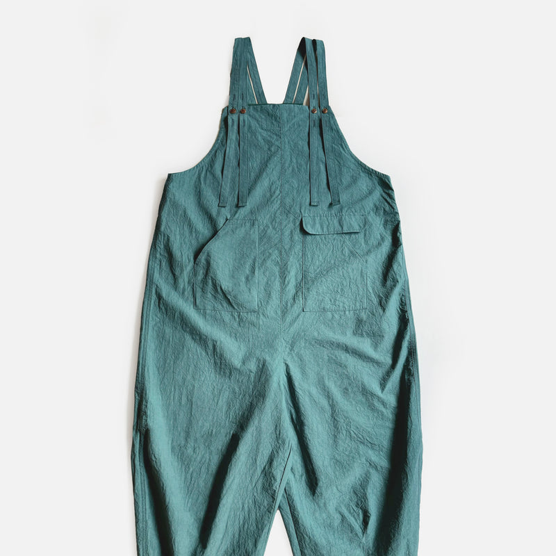 Cotton Linen Typewriter Fanage Overalls