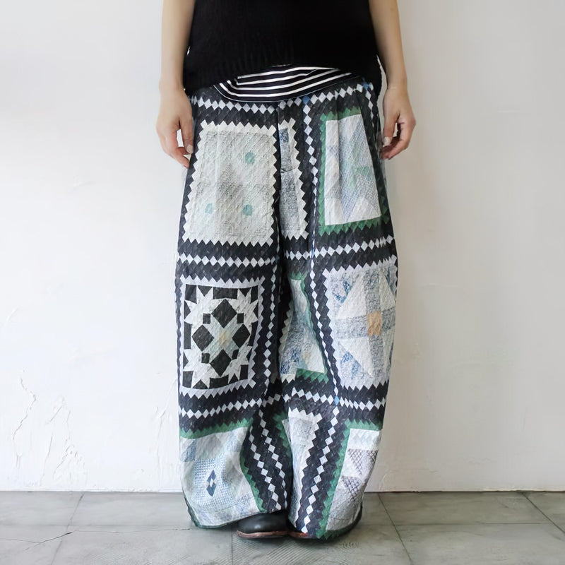 Mosaic Quilt Print Jyunreika Trouser