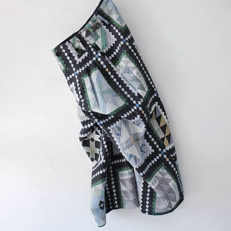 Mosaic Quilt Print Jyunreika Trouser