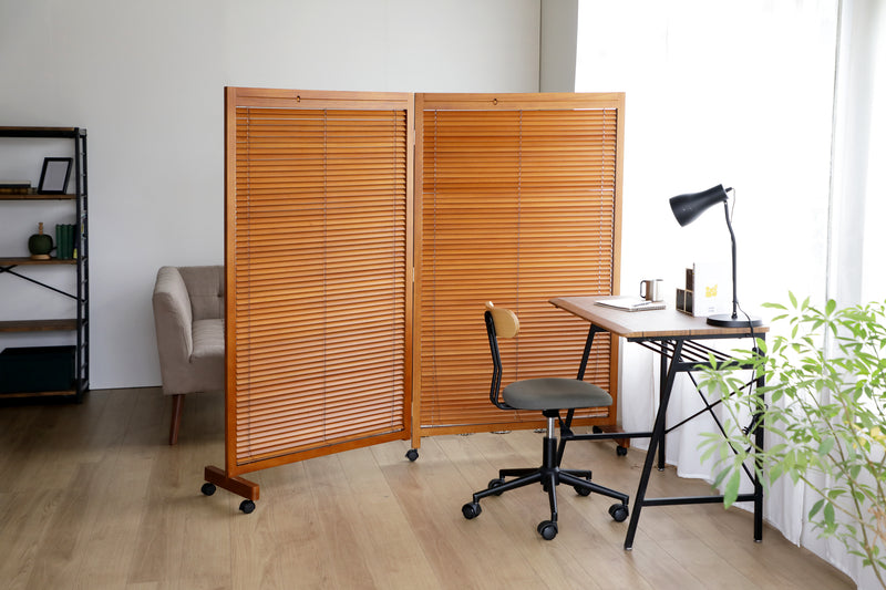 Venetian Blinds Privacy Screen 2 Panel