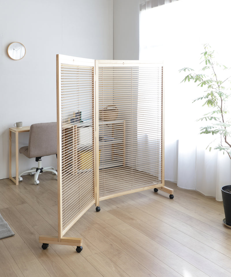 Venetian Blinds Privacy Screen 2 Panel